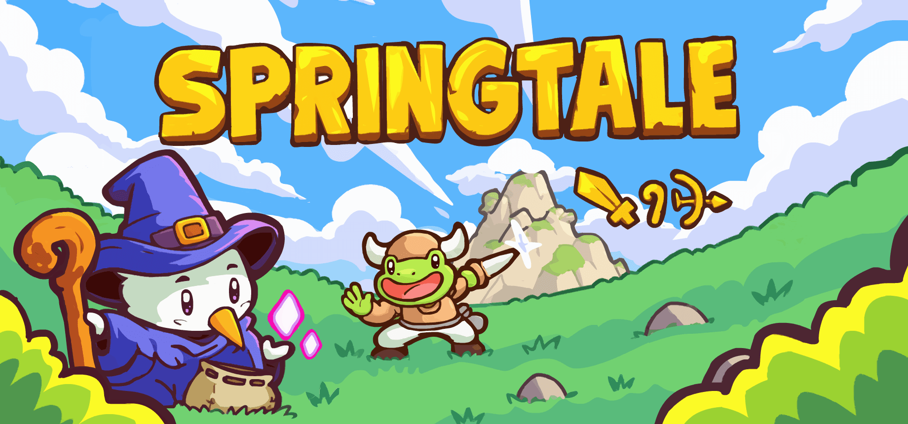 SpringTale wide branded banner